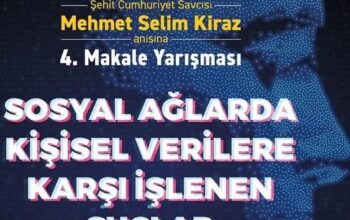 Mehmet Selim Kiraz Anısı Makale Yarışma