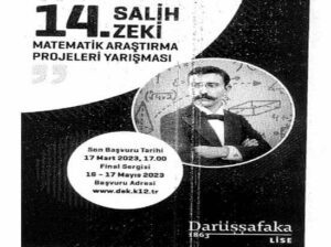 Salih Zeki Matematik Projeleri Yarışması