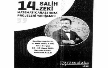 Salih Zeki Matematik Projeleri Yarışması