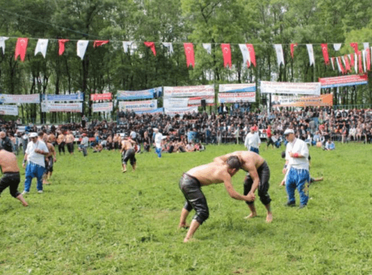 630. Geleneksel Alaçam Yağlı Güreşi