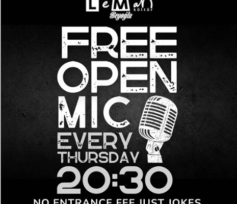 Free Open Mic Comedy Night Every