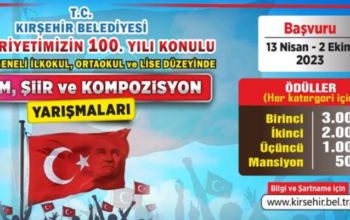 Kırşehir Belediyesi Şiir Yarışması