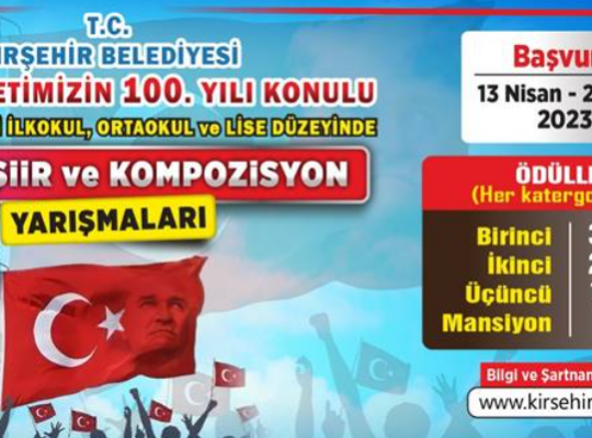 Kırşehir Belediyesi Şiir Yarışması