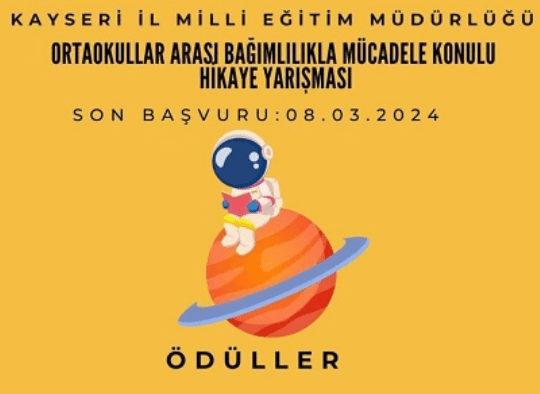 Bağımlılıkla Mücadelede Öykü Yarışması