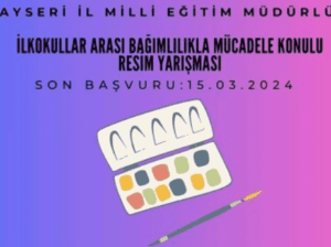 Bağımlılıkla Mücadelede Resim Yarışması