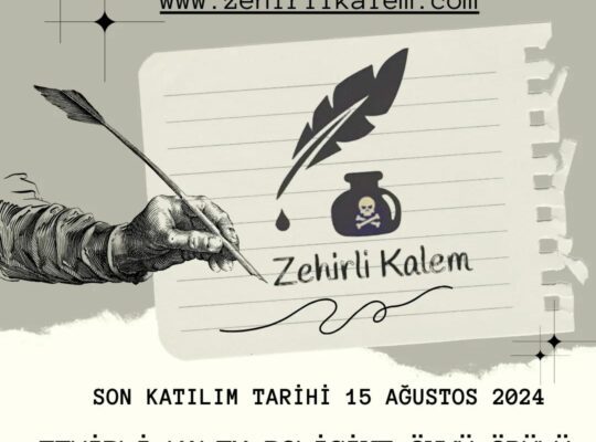 Zehirli Kalem Ödüllü Polisiye Öykü Yrş